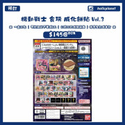 【預訂】機動戰士 食玩 威化餅貼 Vol.3